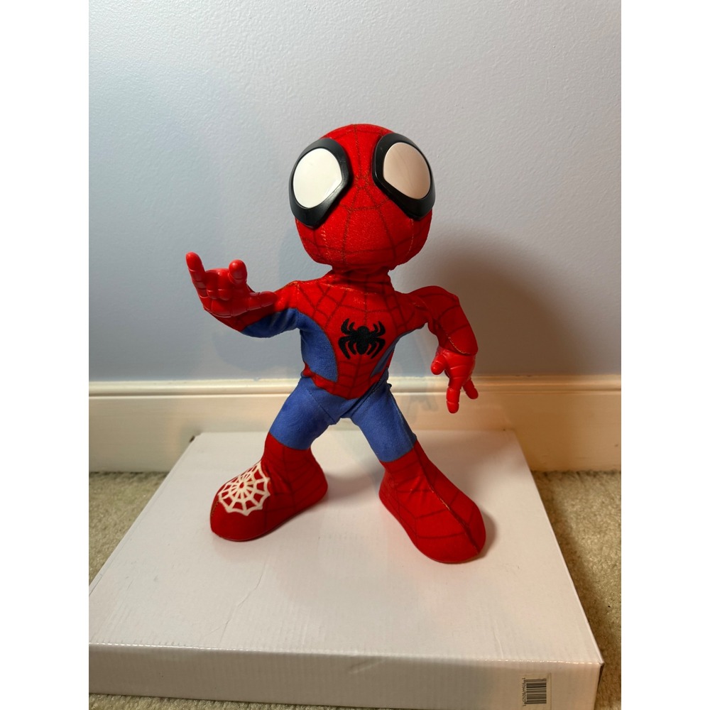 Marvel Spider-Man Toy Kids 14 Inch Superhero Red Blue Figure